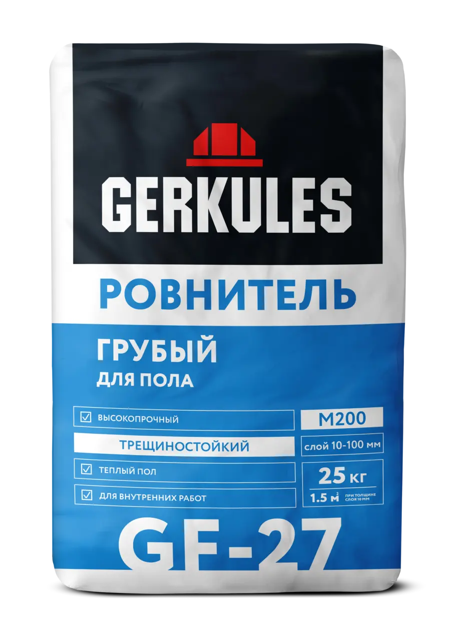 Грубый ровнитель для пола, 25 кг