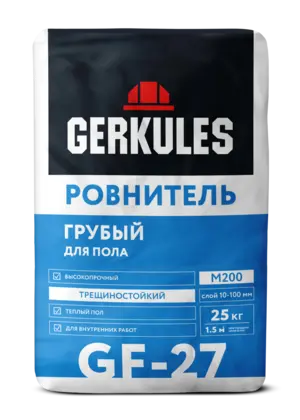 Грубый ровнитель для пола, 25 кг