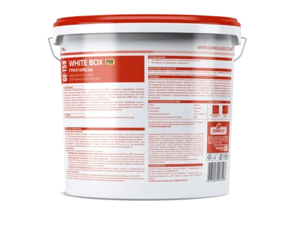 Грунт-краска WHITE BOX, ведро, цвет белый, 16 кг
